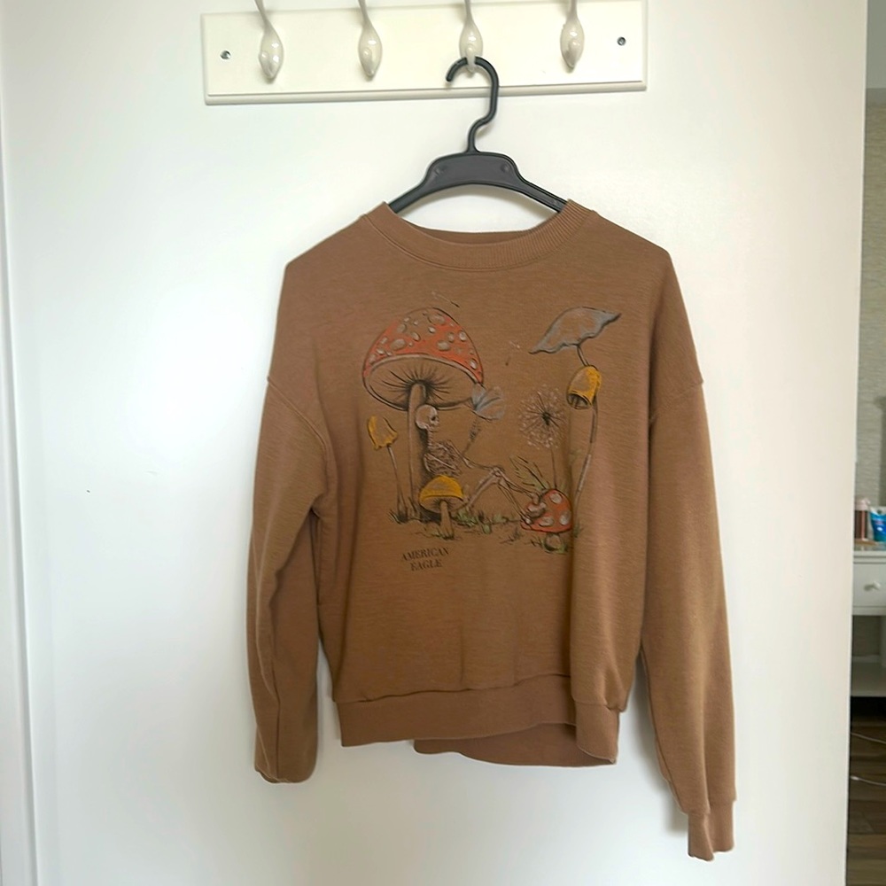 American eagle hoodie- brown
